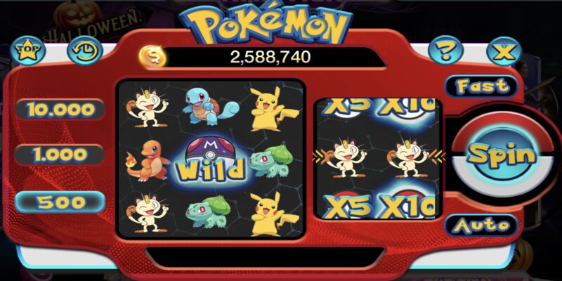 chơi pokemon Iwin